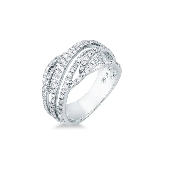 Anello Mirco Visconti Donna in Oro bianco Diamante 0.65 Ct CP522 - CP522